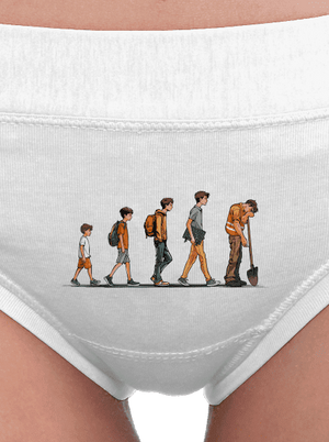 A tanuló evolúciója női bugyik White