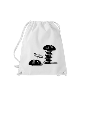 Felhúzva hátizsák White