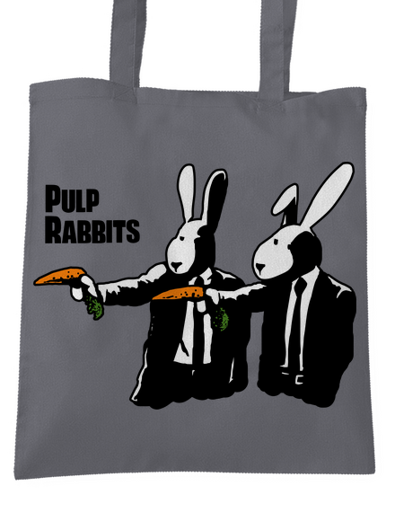 Pulp Rabbits táska Graphite grey