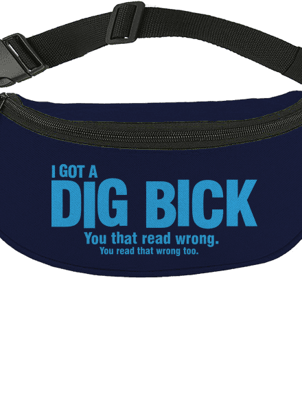 Dig bick övtáska French Navy