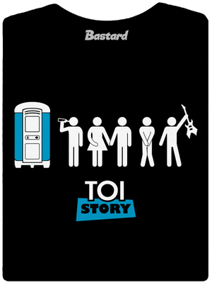 Toi Story prémium női póló Black