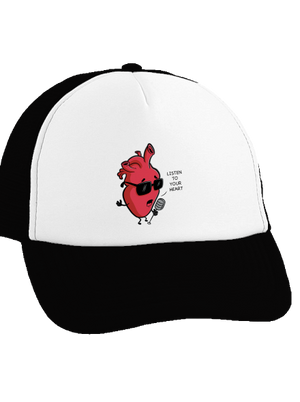 Listen to your heart teherautós sapka Black cap