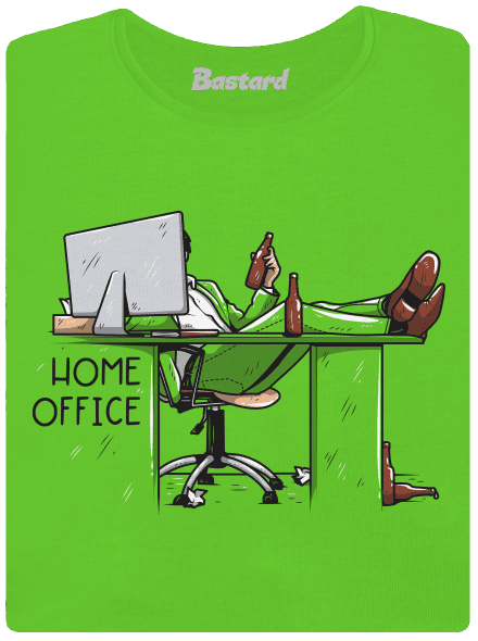 Home office női póló Apple Green