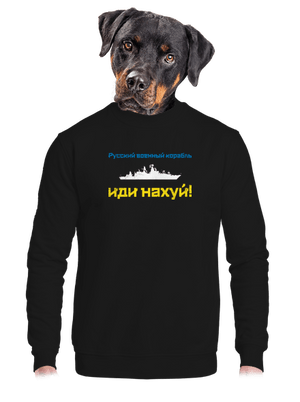  unisex crewneck Black