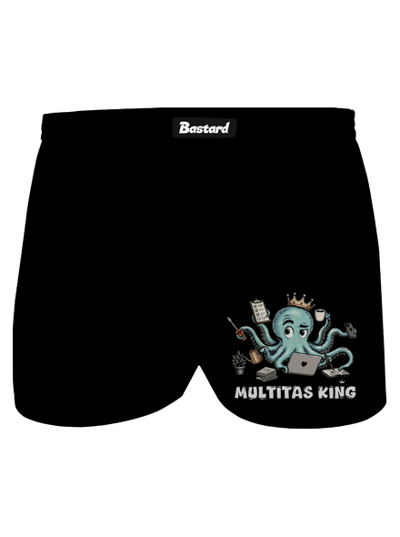 Multitas king férfi alsó nadrág Black