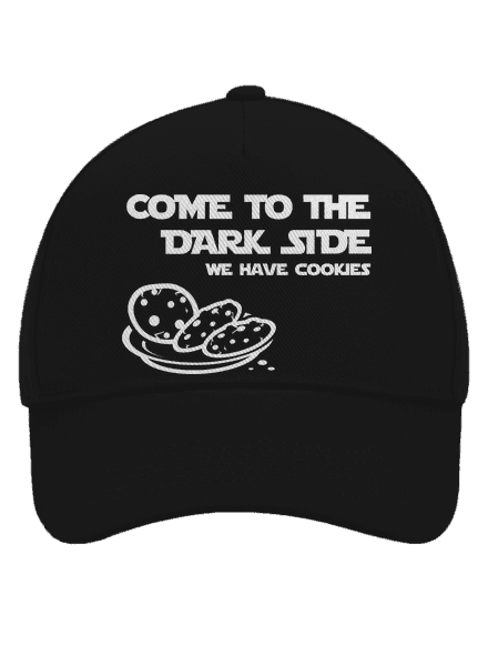 Come to the dark side baseballsapka Black