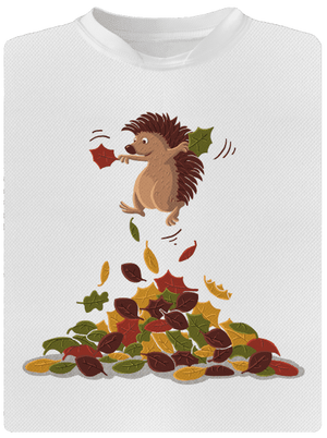 A levelek öröme férfi sportpóló White