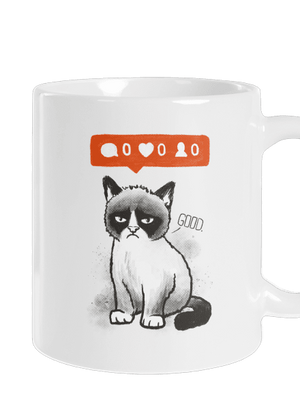 Grumpy hagyományos bögre White