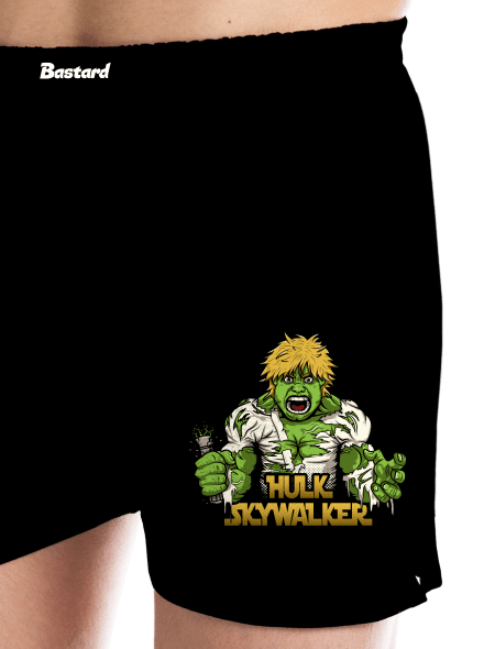 Hulk Skywalker férfi alsó nadrág Black