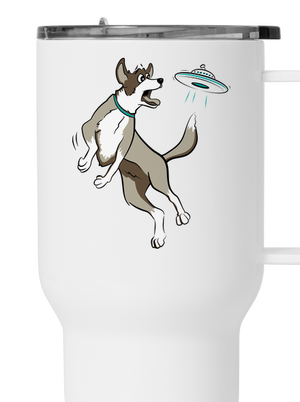 Repülő csészealj termosz bögre White