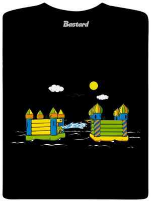 Castle Conquest  férfi hosszú ujjú póló Black