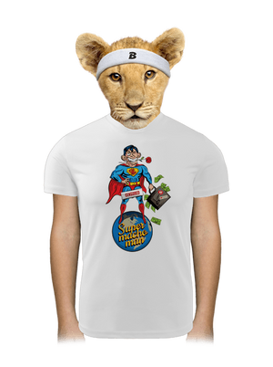 Supermachoman gyerek sport póló White