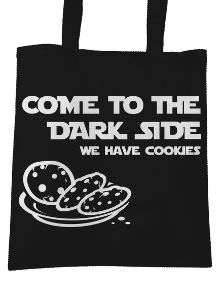Come to the dark side táska Black