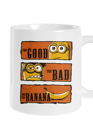 A Jó, a Rossz és a Banán hagyományos bögre White