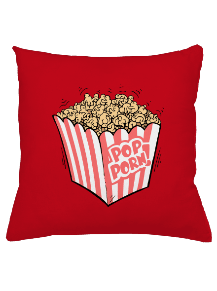 Popporn párna Red