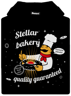Stellar bakery gyerek kenguruzsebes pulóver Black