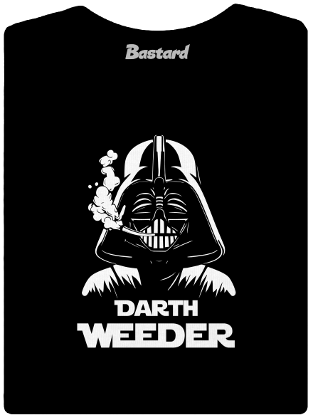Darth Weeder prémium női póló Black