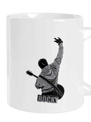 Rocky nagy bögre White