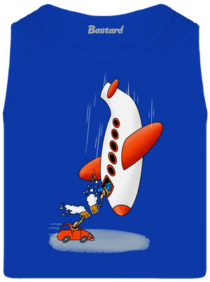 Közelebb vagyunk férfi trikó Royal Blue