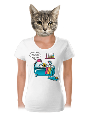 Mi kell az egyszarvúvá váláshoz női póló White