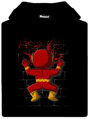 Flash gyerek kenguruzsebes pulóver Black