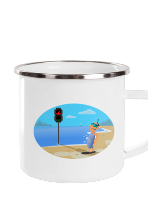 Biztonságos úszás pléhbögre White