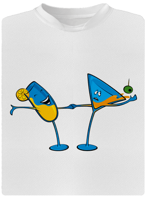 Drinx gyerek sport póló White