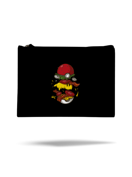 Pokémon burger kis táska Black