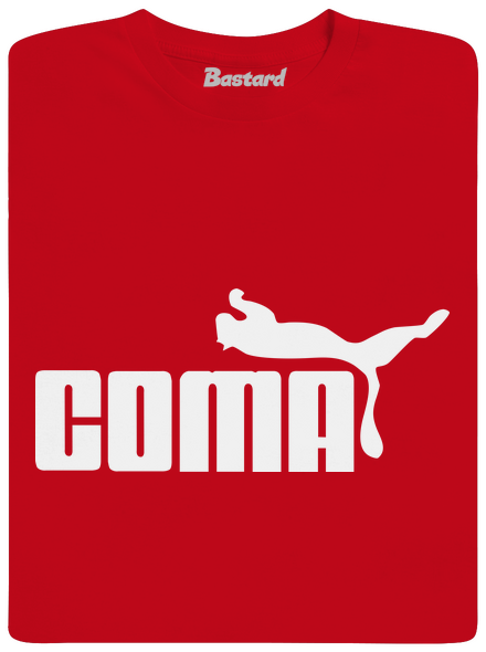 Coma férfi póló Red