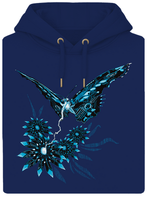 Fake nature unisex prémium pulóver Navy