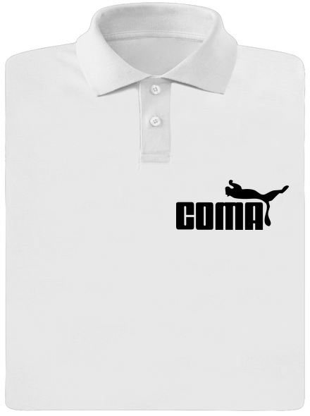 Coma férfi pólóingek White