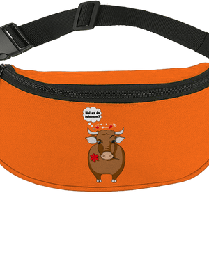 Tehén és bika övtáska Orange