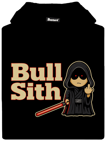 Bull sith gyerek kenguruzsebes pulóver Black