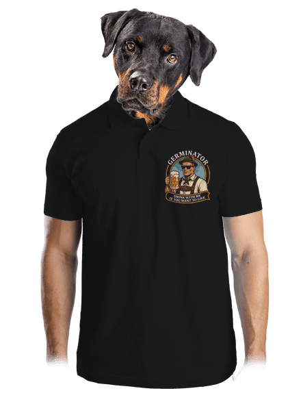 Germinator férfi pólóingek Black