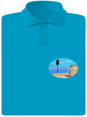 Biztonságos úszás férfi pólóingek Blue Atol