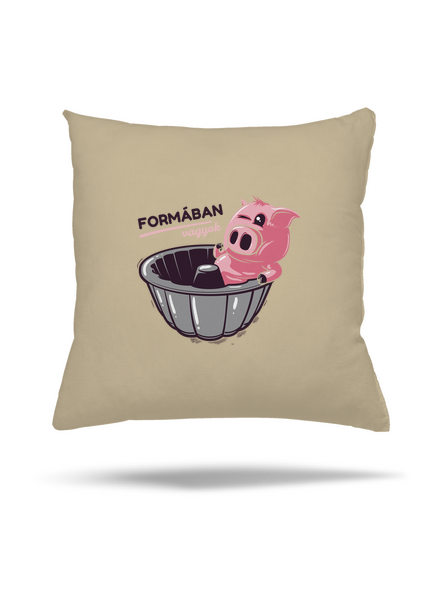Formában párna Beige
