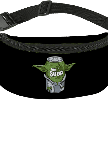 Mr. Szóda övtáska Black