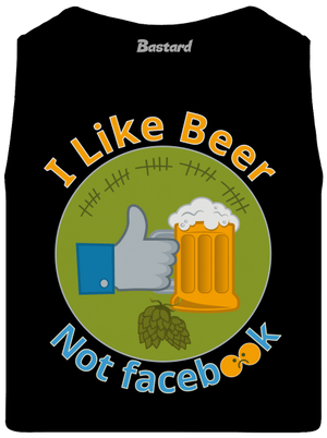 I like beer férfi trikó Black