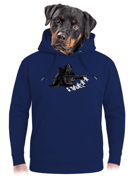 Trooper klónozás unisex prémium pulóver Navy