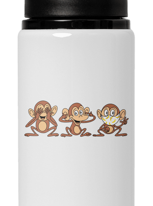 Kis majom kulacs White