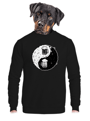 Jin Jang sör unisex crewneck Black