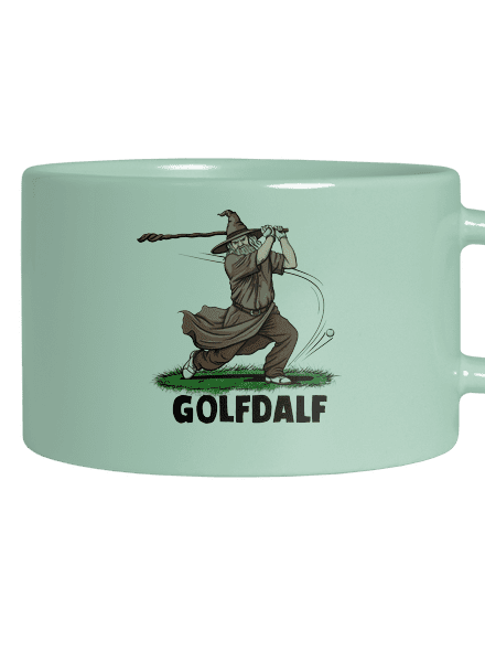 Golfdalf macaron bögre Mint Macaron