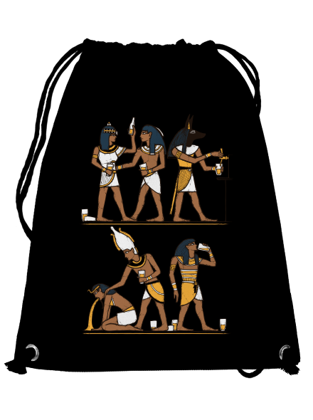 Egyiptomi parti hátizsák Black