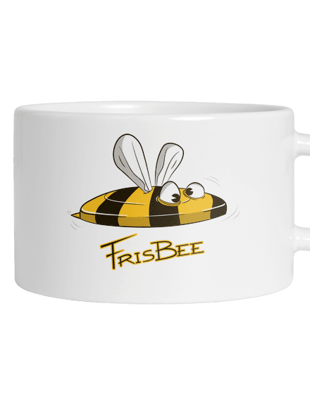 Frisbee macaron bögre White