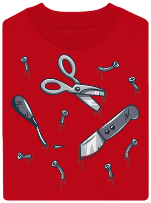 Halloween unisex crewneck Red