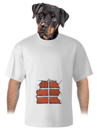 unisex túlméretezett póló