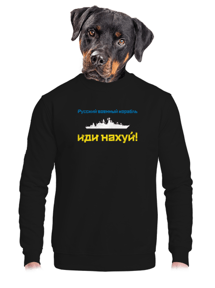  unisex crewneck Black