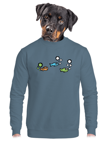 Baleset unisex crewneck Nordic Blue