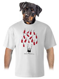 unisex túlméretezett póló