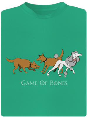 Game of Bones férfi sportpóló Mint Mal